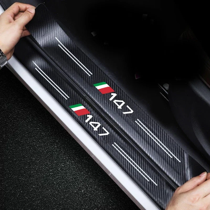 for Alfa Romeo 147 Logo Car Tr - Crepe Pan Carbon 评论和价格