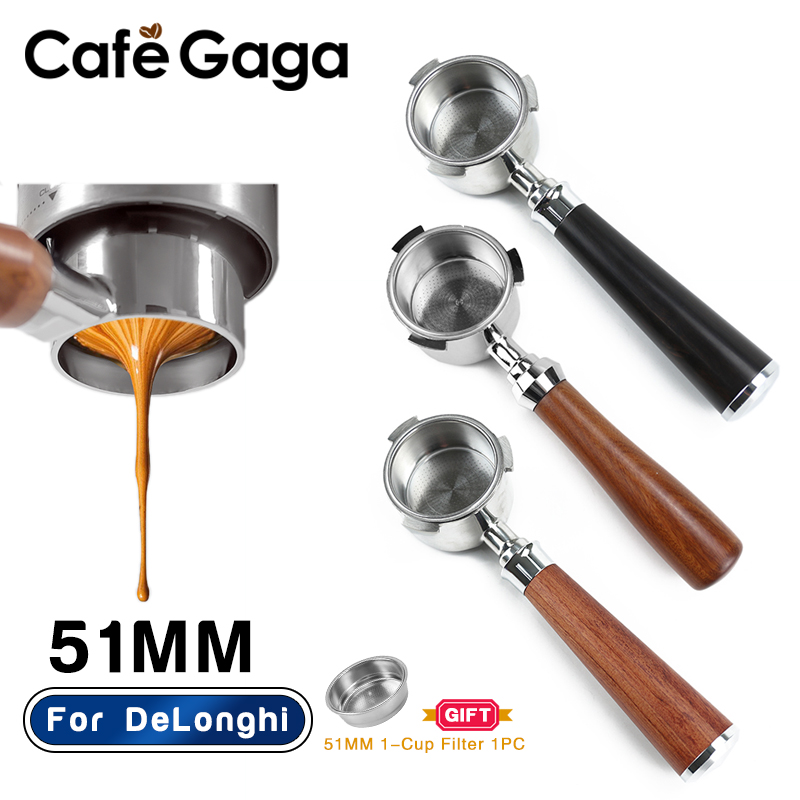 51mm Coffee Bottomless Portafi - Delonghi Espresso Dedica 685 评论和价格