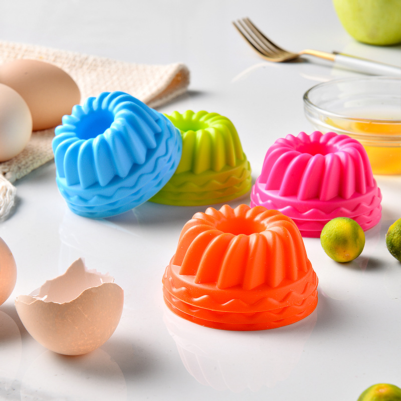 Spiral Silicone Muffin Cups Pu - Donut Mold Silicone 评论和价格