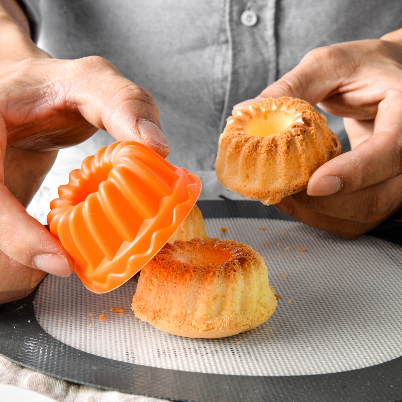 Spiral Silicone Muffin Cups Pu - Donut Mold Silicone 评论和价格