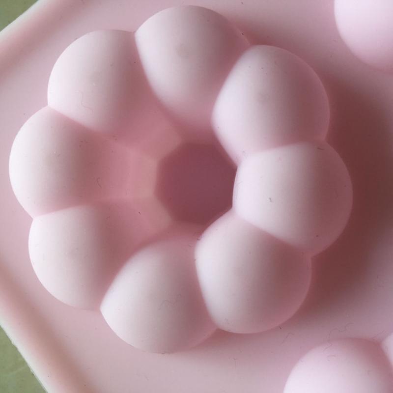 6 Cavity Non-Stick Silicone Do - Donut Mold Silicone 评论和价格