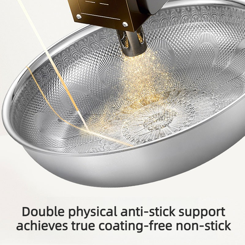 28cm Pure Titanium Hammered Pr - Egg Waffle Pan 评论和价格